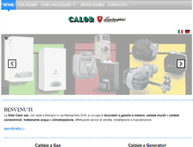 Tablet Screenshot of calorbattistata.com